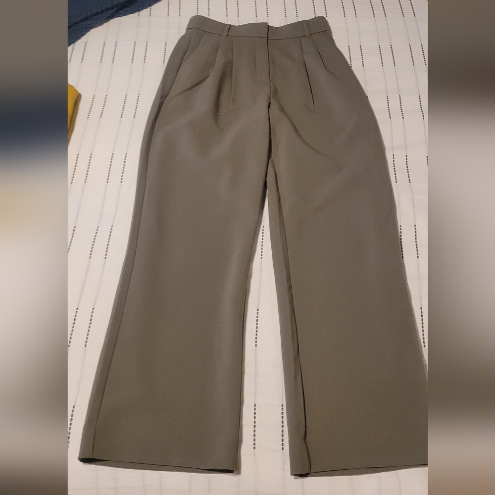 Abercrombie Tailored Wide Leg Pant